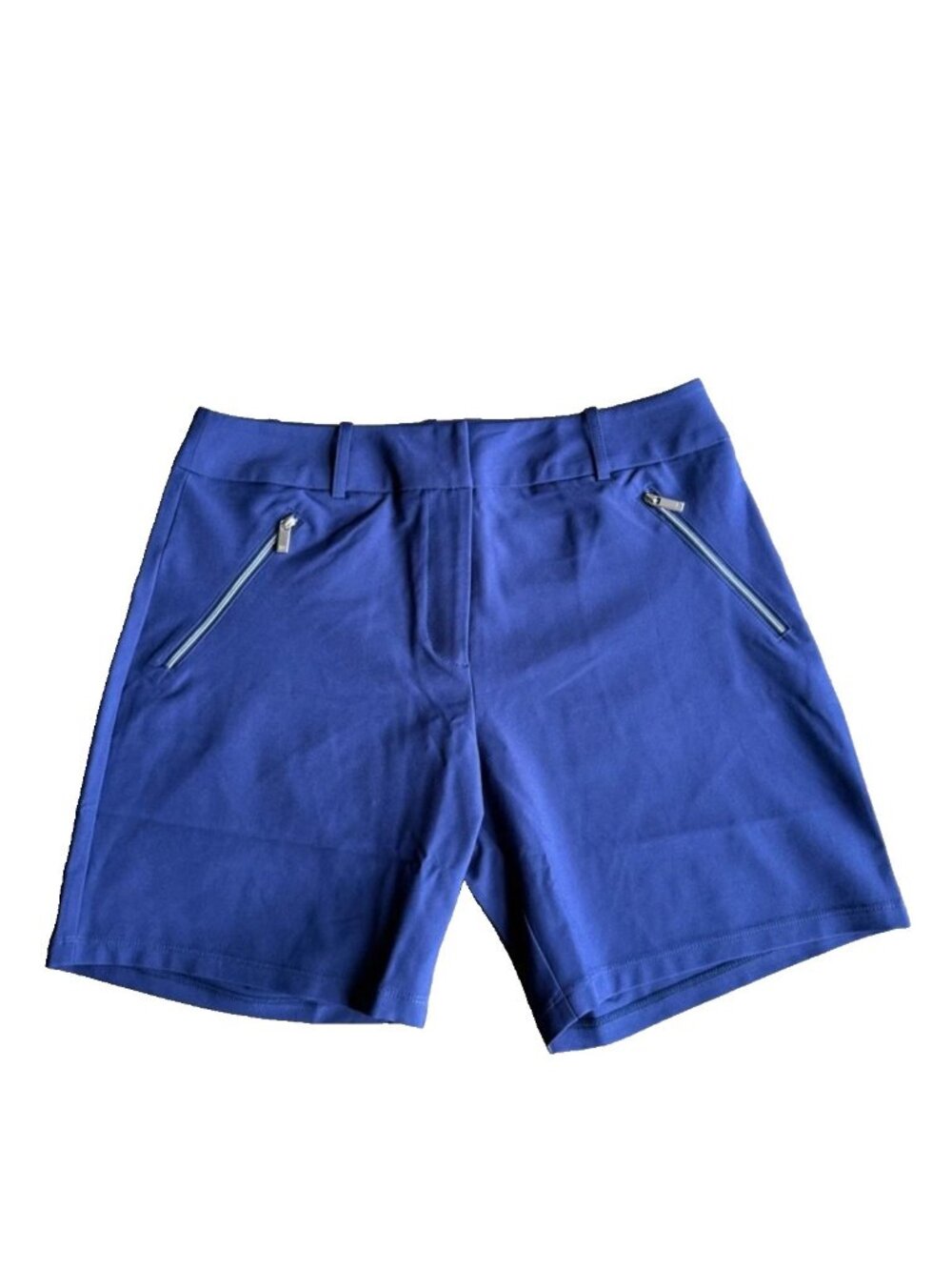 Tail Women's Tokyo Golf Shorts Size 6 Lakestorm Blue Pockets Flat Front